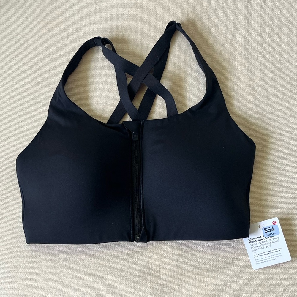 Lululemon Athletica Black Sports Bra